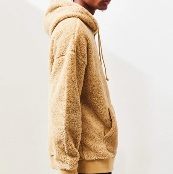 🆕️ PacSun Sherpa Oversized Half Zip Hoodie - Picture 3 of 5